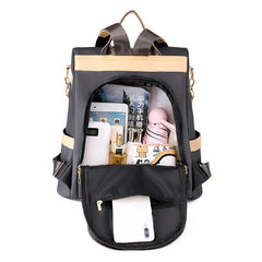 Waterproof Anti-theft Oxford Women Backpack for Teenage Girls