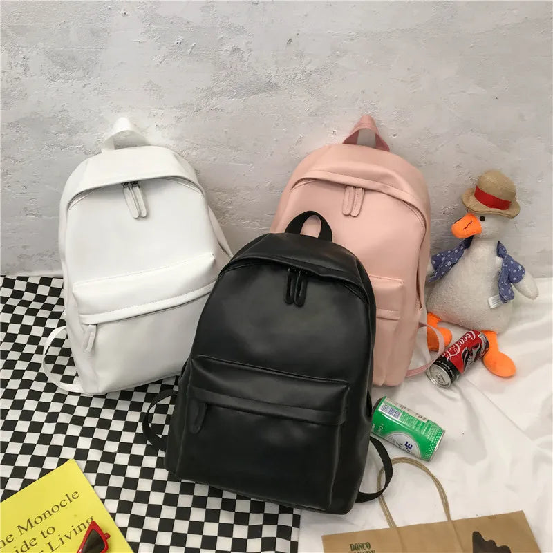 Large Capacity Women's Backpack Travel Laptop School Bag
