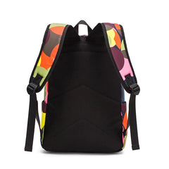 Colorful Print School Bag Female Backpack Large Capacity