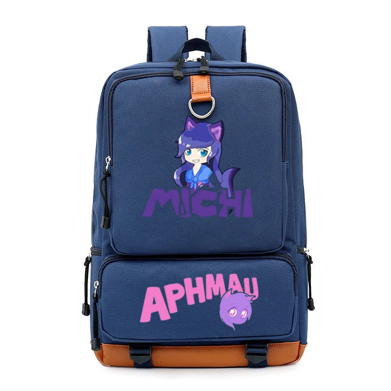 Men's Large Capacity School Backpack for Junior Students