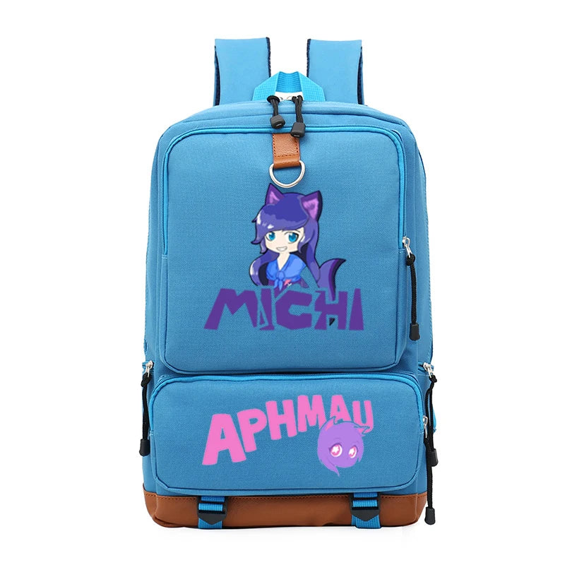 Men's Large Capacity School Backpack for Junior Students