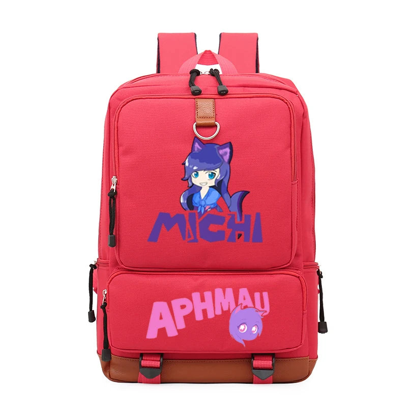 Men's Large Capacity School Backpack for Junior Students