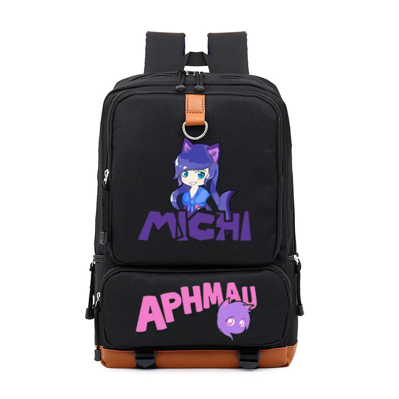 Men's Large Capacity School Backpack for Junior Students
