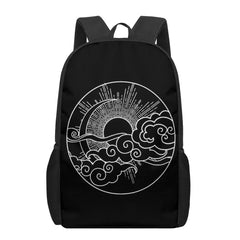3D Pattern School Bag for Kids Boys Girls Backpack