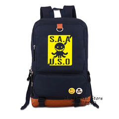 Assassination Classroom Korosensei Women Backpack Canvas School Bags Laptop