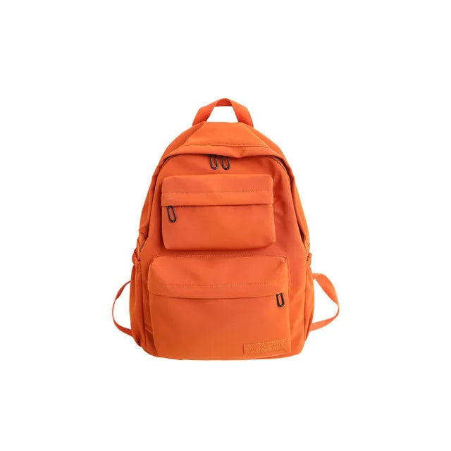 Attra-Yo Women Backpack Waterproof Nylon Backpack Multi-Pocket