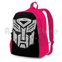 Autobots Outdoor Hiking Backpack Riding Climbing Sports Bag