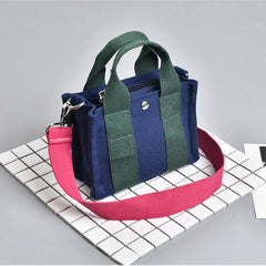 Autumn Canvas Crossbody Bag Top-handle Shoulder Purse