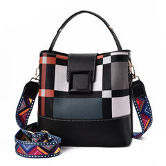 Autumn Bucket Bag Women Shoulder Messenger Handbag