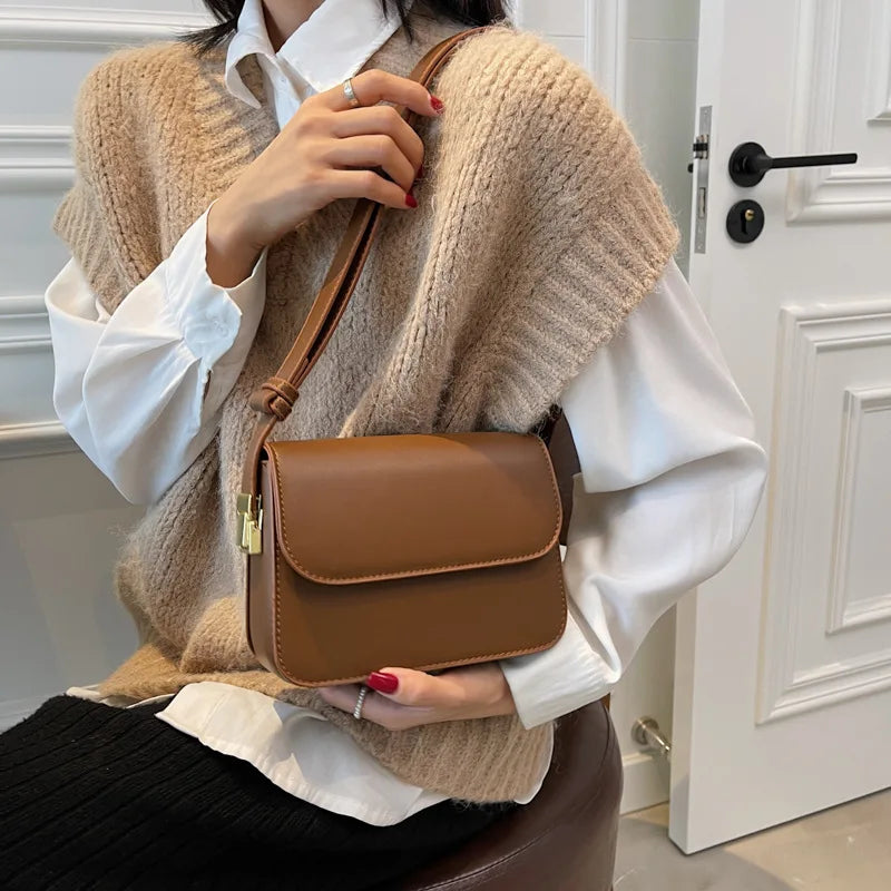 Autumn Women's Shoulder Bags Small Square Crossbody Bags