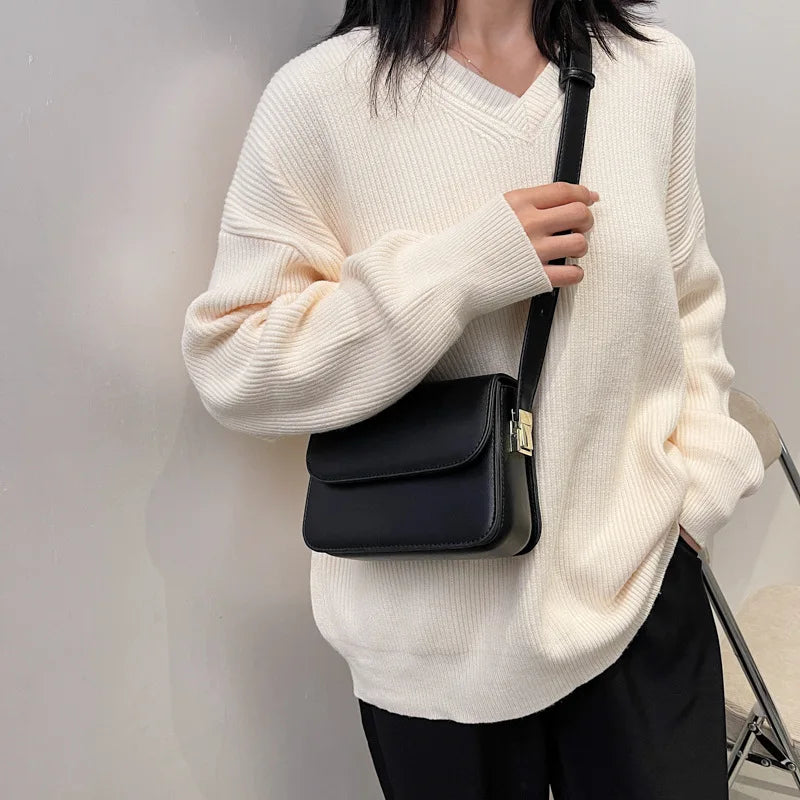 Autumn Women's Shoulder Bags Small Square Crossbody Bags