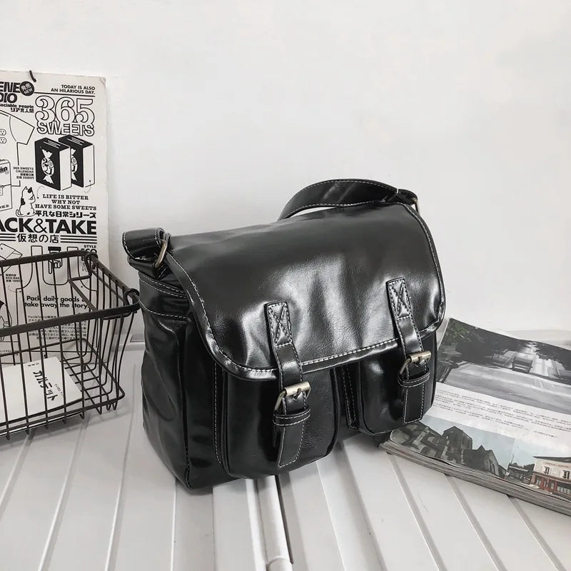 Retro Large-capacity Handbag Women's Shoulder Messenger Bag