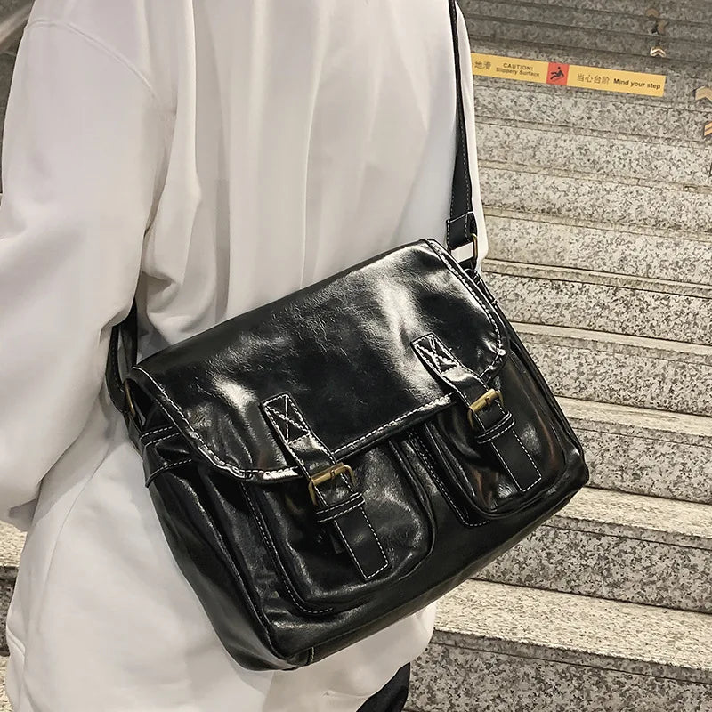 Retro Large-capacity Handbag Women's Shoulder Messenger Bag