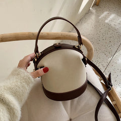 Fashionable Straddle Bag Handbag for Autumn and Winter