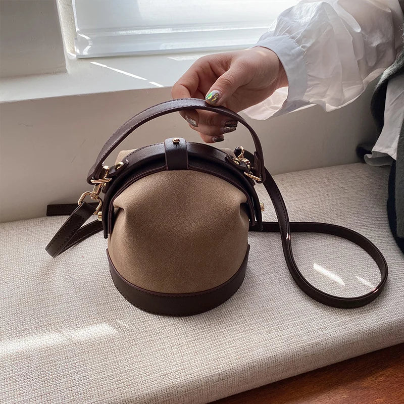 Fashionable Straddle Bag Handbag for Autumn and Winter