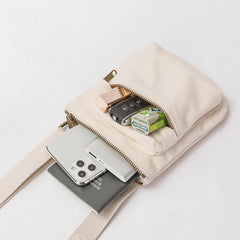 Autumn Winter Canvas Bag Women All-Match Mobile Phone Bag