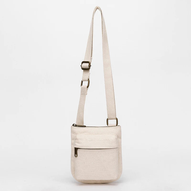 Autumn Winter Canvas Bag Women All-Match Mobile Phone Bag