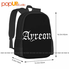 Ayreon Backpack Large Capacity Bookbag Schoolbag Gym Tote Bag