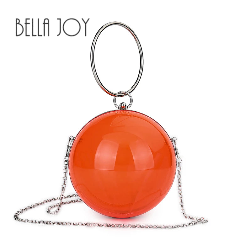 Stylish Acrylic Ball Tote Party Bag Evening Bag