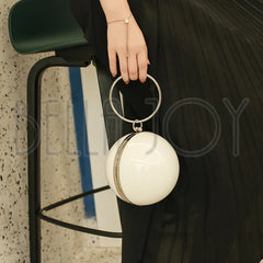 Stylish Acrylic Ball Tote Party Bag Evening Bag