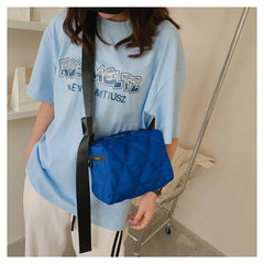 Women's Winter Shoulder Bag with Pendant