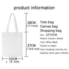 Hip-hop Cartoon Women Shoulder Bag Drop Large Capacity Harajuku Shopping Bag