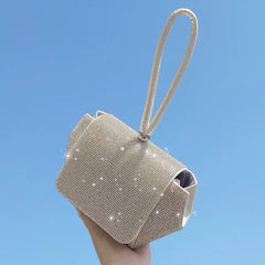 Rhinestone Evening Bag for Women Diamond Banquet Bag