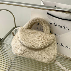 Casual Plush Minority HandBag Women's Crossbody Bag