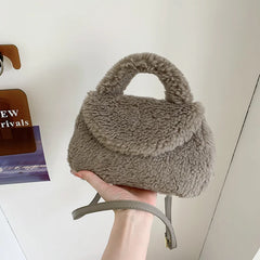 Casual Plush Minority HandBag Women's Crossbody Bag
