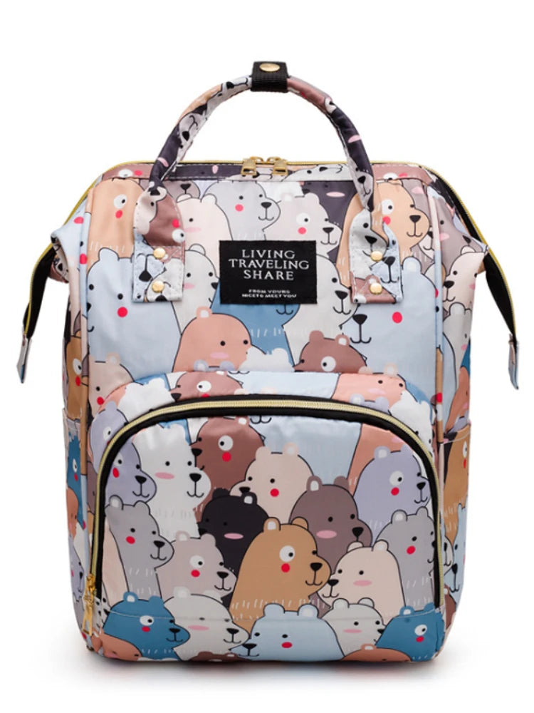 Waterproof Baby Nappy Bag Backpack Mommy Maternity Travel Diaper Bag