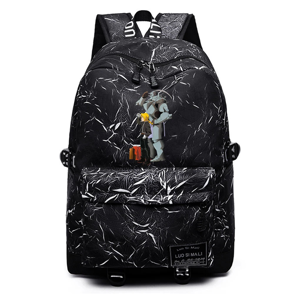 Fullmetal Alchemist Anime Backpack Casual Packsack