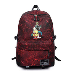 One Punch-Man Anime Backpack High Schoolbag Casual Teenger Packsack