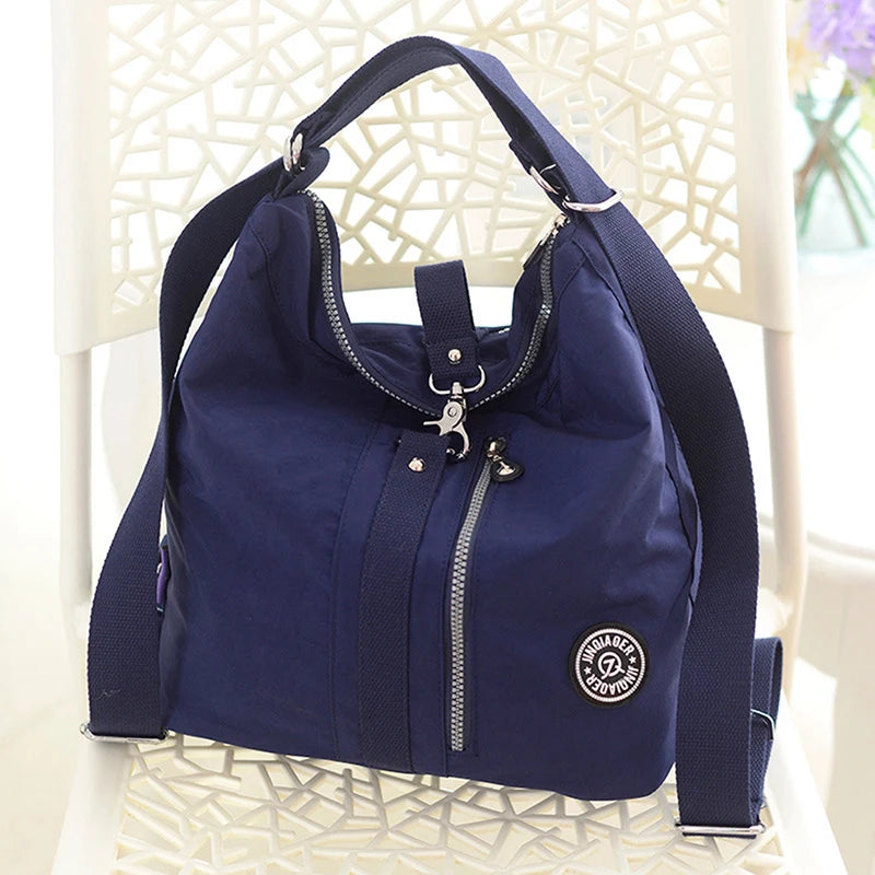 Casual Zipper Solid Sewing Backpack Retro Style Student Daily Bag Girls Book Moc
