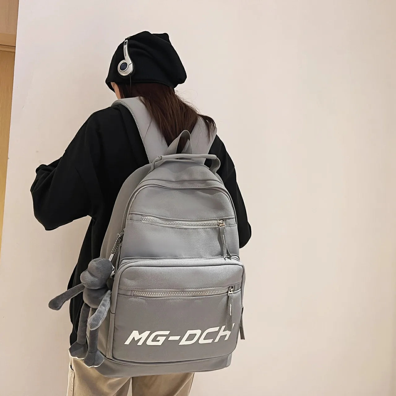 Waterproof Laptop Backpack Female College Student Bag