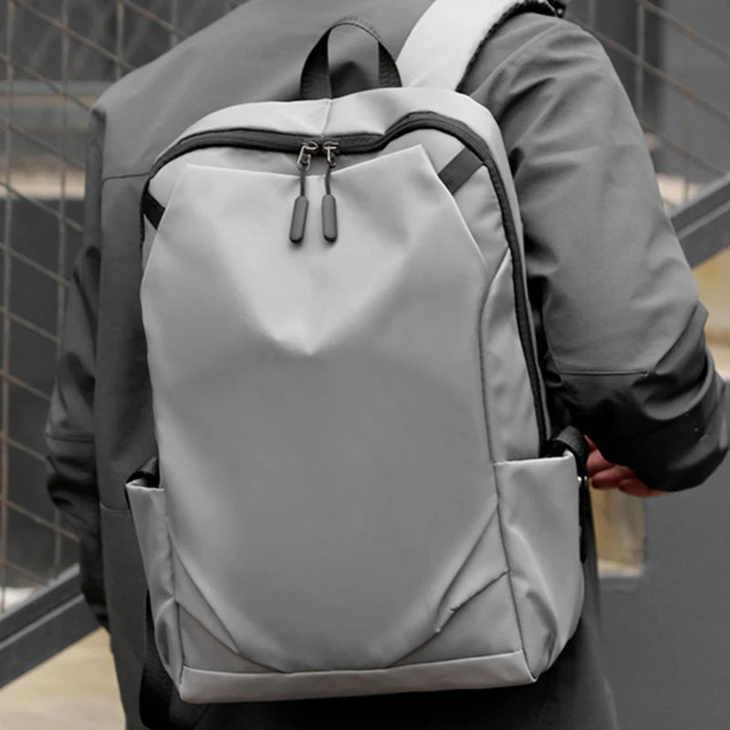 Men's Waterproof Laptop Backpack USB Charging Business Rucksack