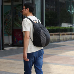 Motorcycle Helmet Backpack Lightweight Nylon Bag