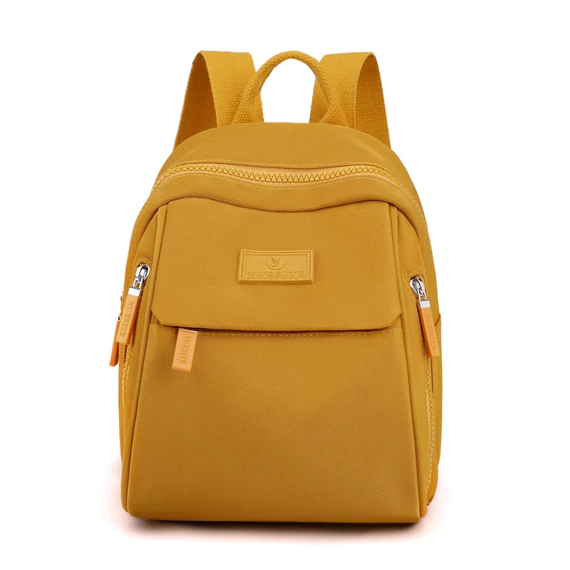 Waterproof Nylon Mini Backpack Small Shopping Bag