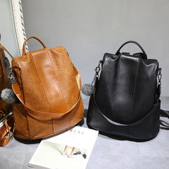 Anti-theft Backpack Waterproof Shoulder Bag For Girls