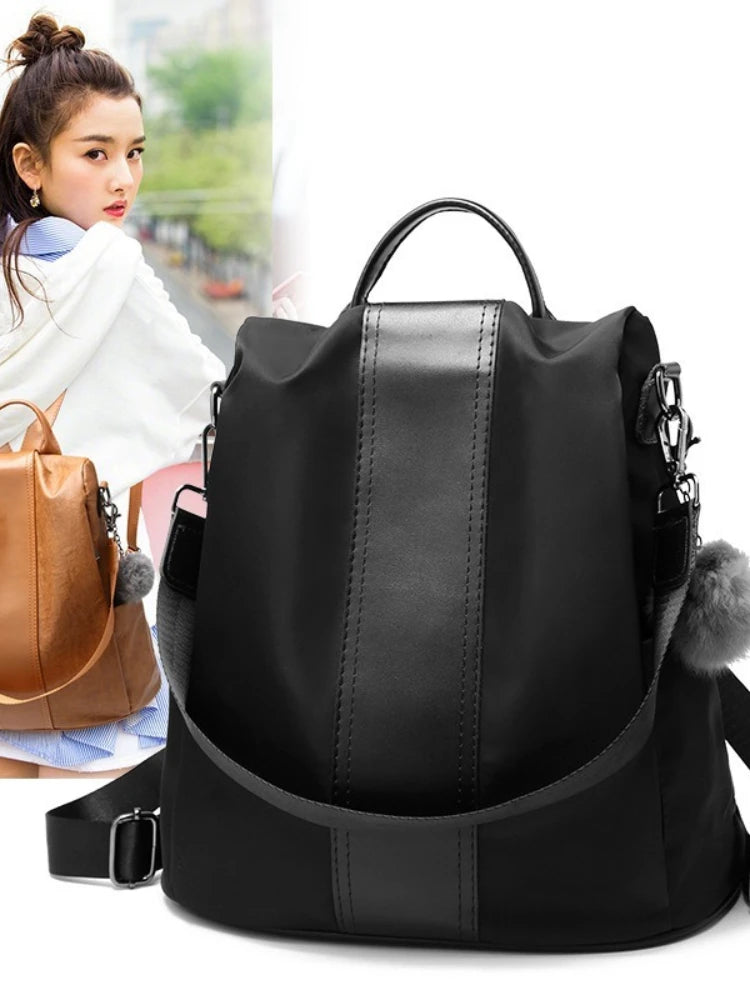 Anti-theft Backpack Waterproof Shoulder Bag For Girls
