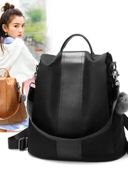 Anti-theft Backpack Waterproof Shoulder Bag For Girls