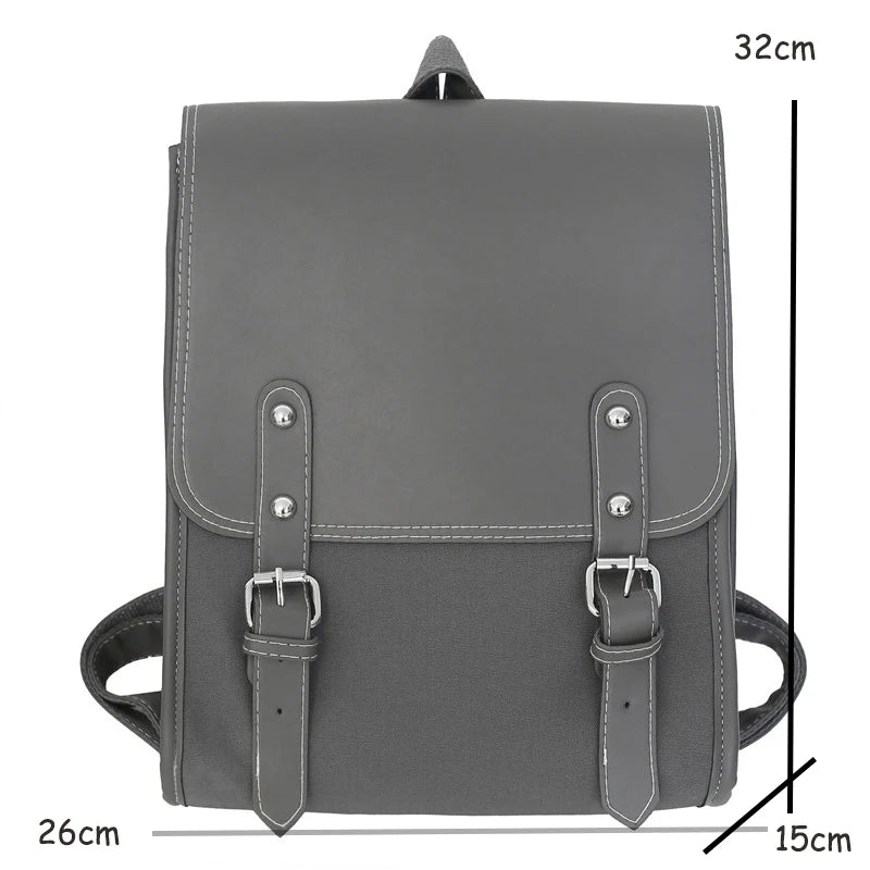 Wild Preppy Style Large Capacity School Backpack for Girls