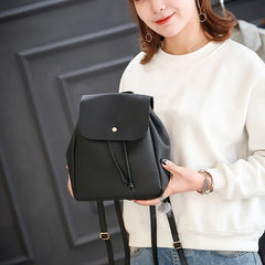 Women Pu Female Backpacks Teenager School Mochila Feminina Rucksack
