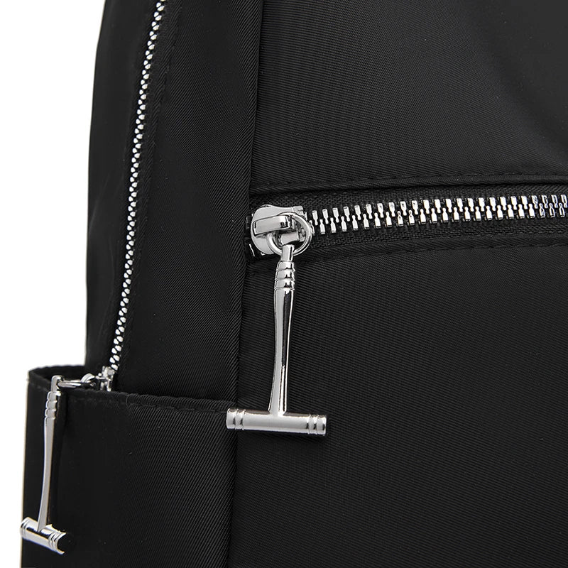 Women's Oxford Cloth Canvas Backpack - Travel Small Bag