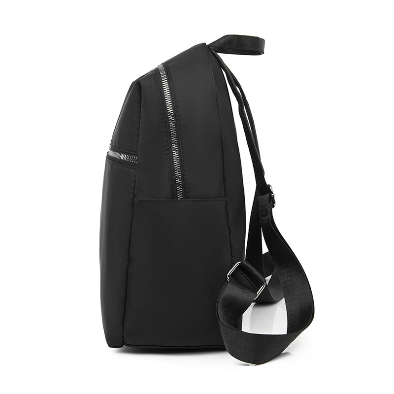 Women's Oxford Cloth Canvas Backpack - Travel Small Bag