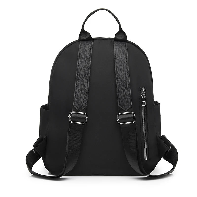Women's Oxford Cloth Canvas Backpack - Travel Small Bag