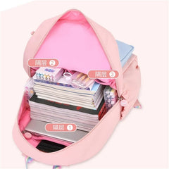 Rainbow Shoulder Bag for Teenage Girls