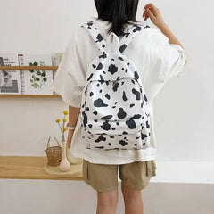 Large-capacity Camo Backpack Women Oxford Street Wear Bag