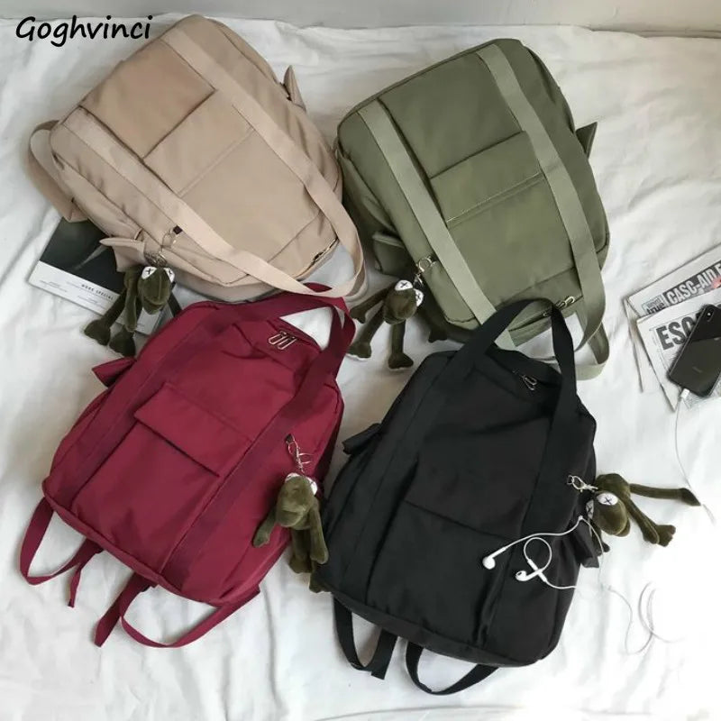 Large Capacity Women's Travel Backpack Harajuku Streetwear