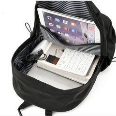 Men's Stylish Waterproof Backpack for School Travel Work