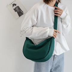Large Canvas Shoulder Bag for Women - High Capacity